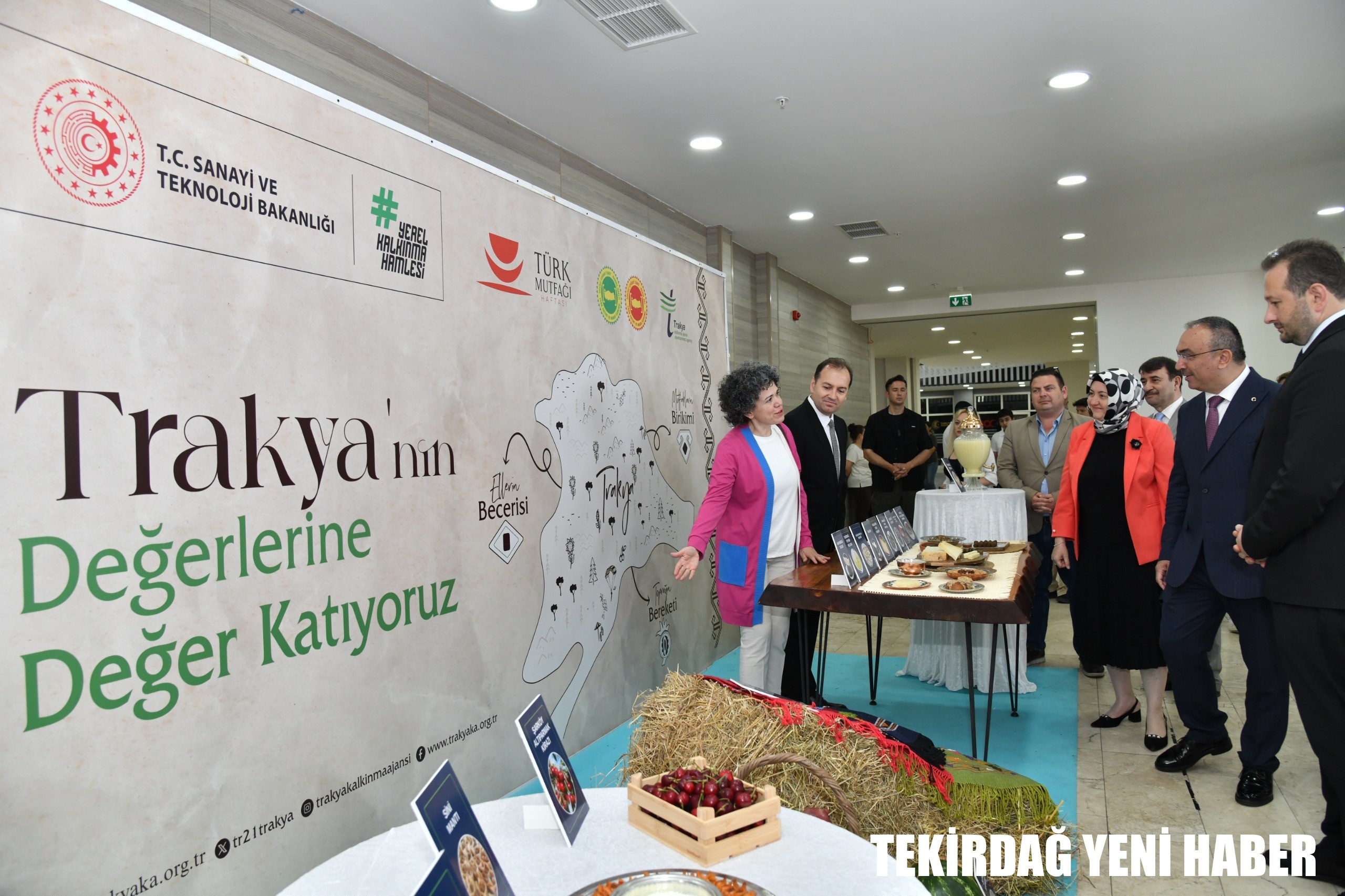 Kültür Merkezinde Tekirdağ Mutfağı Tanıtıldı