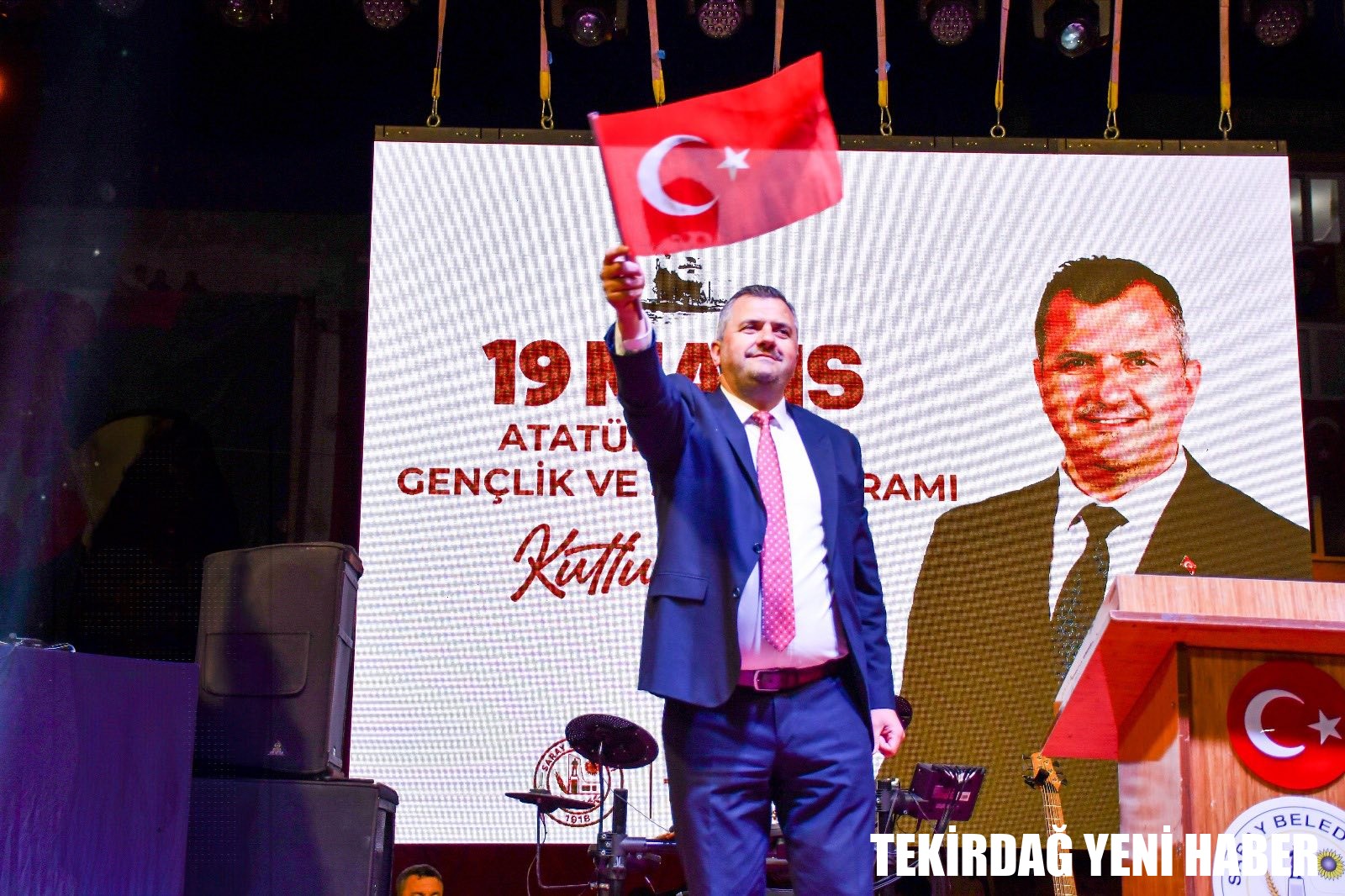 Saray’da 19 mayıs coşkuyla kutlandı