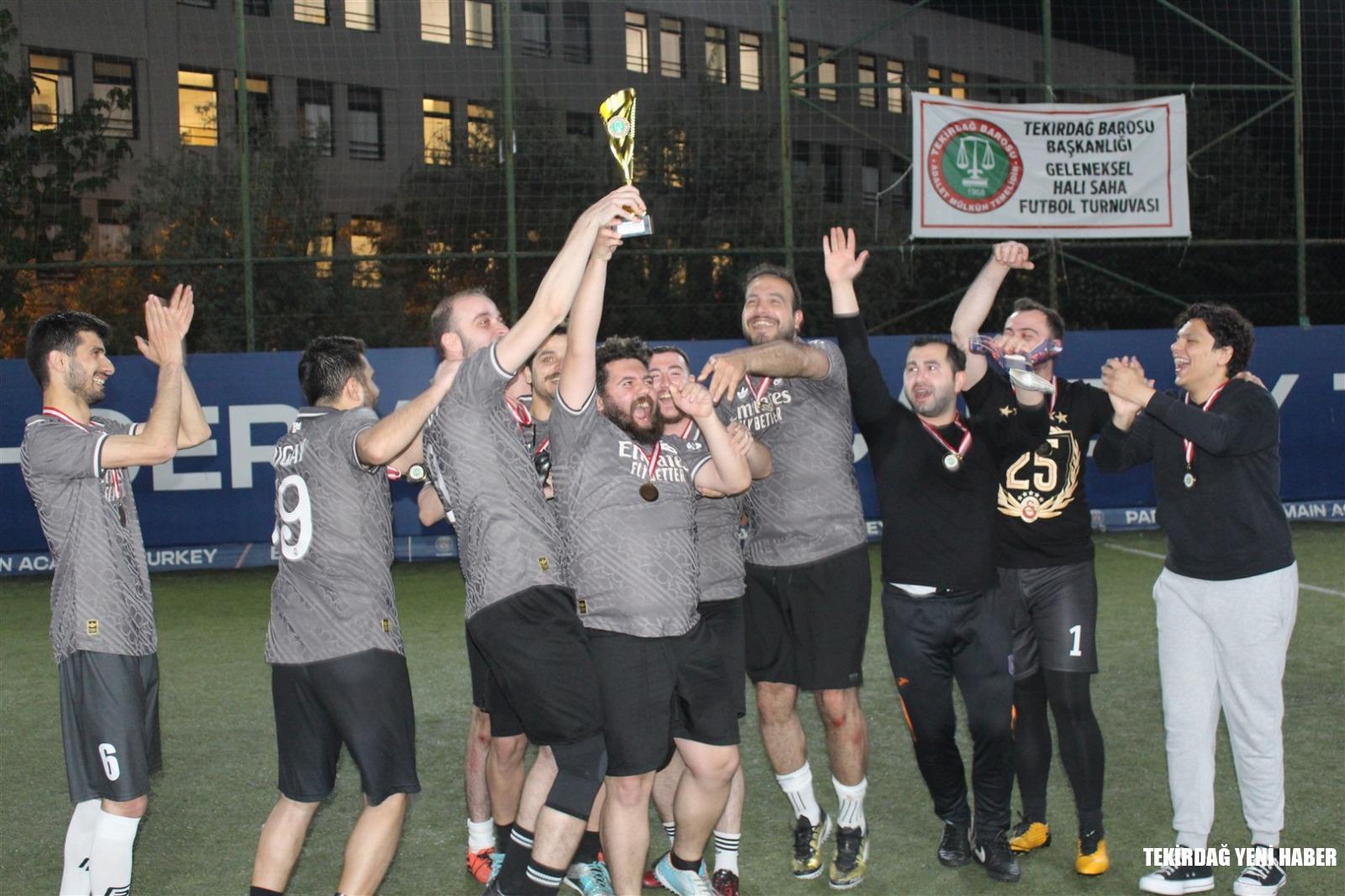 Tekirdağ Barosu 17. Geleneksel Halı Saha Futbol Turnuvası Finali Gerçekleştirildi