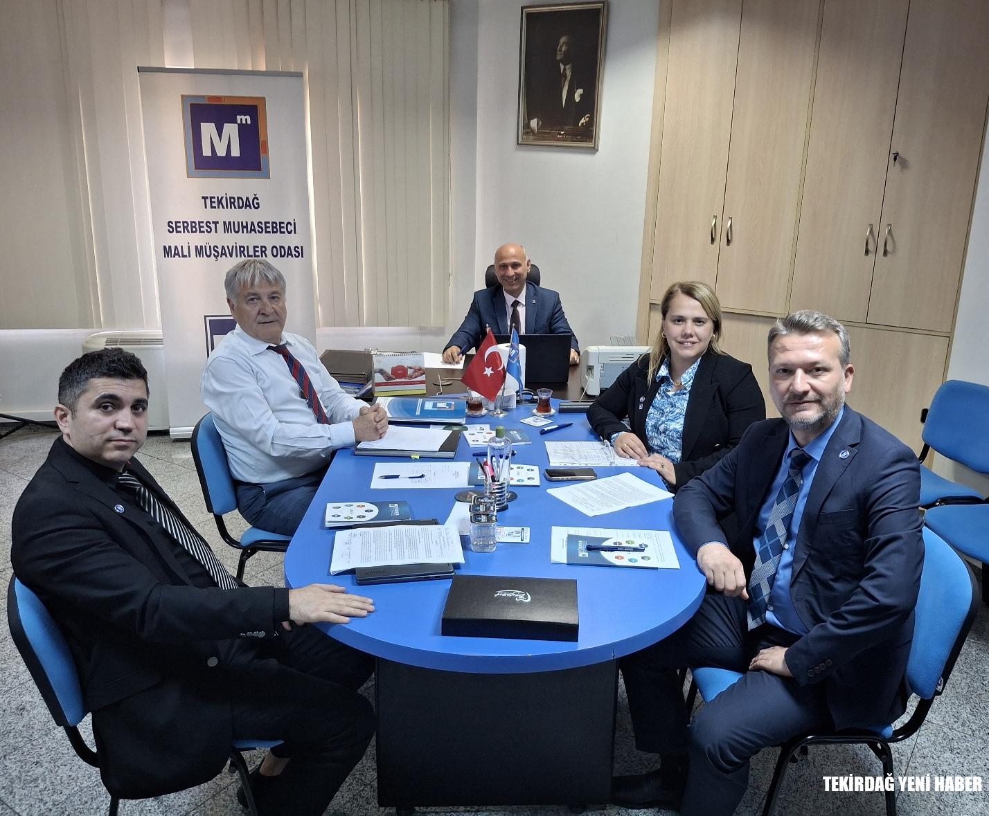 TEKİRDAĞ SMMM ODASI’NDA YENİ YÖNETİM BELLİ OLDU
