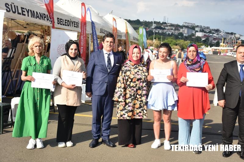 Tekirdağ’da Hayat Boyu Öğrenme Haftası Etkinlikleri Renkli Görüntülere Sahne Oldu
