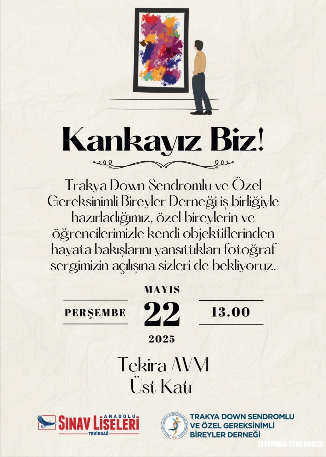 “Kankayız Biz” Fotoğraf Sergisi Açılıyor