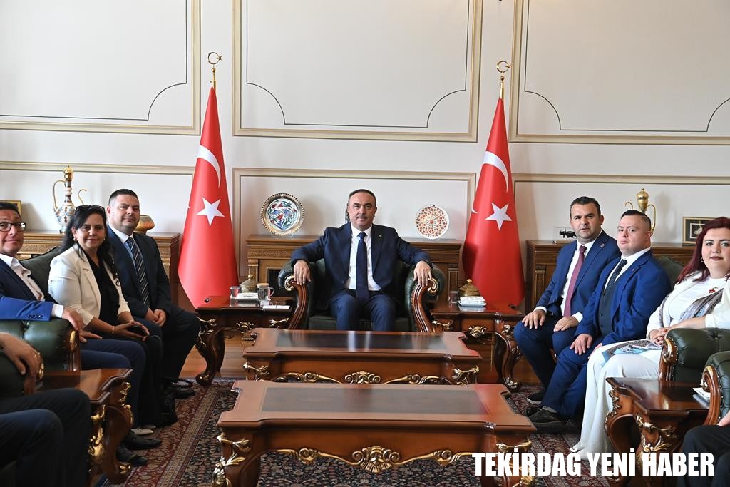 59. Uluslararası Tekirdağ Kiraz Festivali Valilik Ziyareti İle Başladı