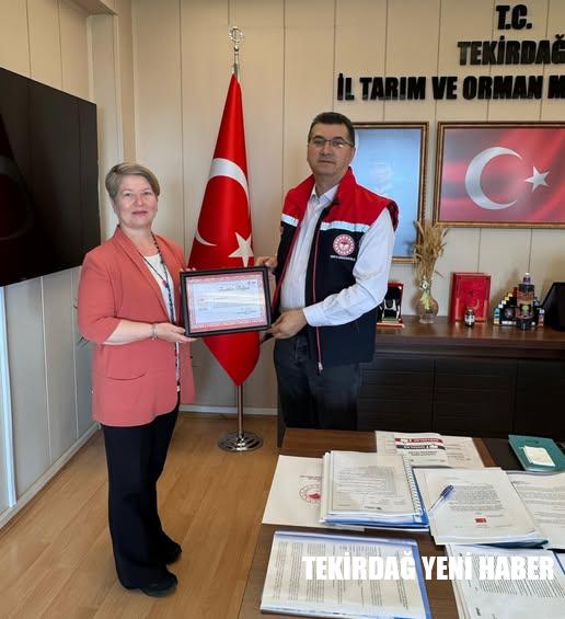 Başarılı Çalışmalarıyla Örnek Oldu: Ebru Tarhan’a Teşekkür Belgesi