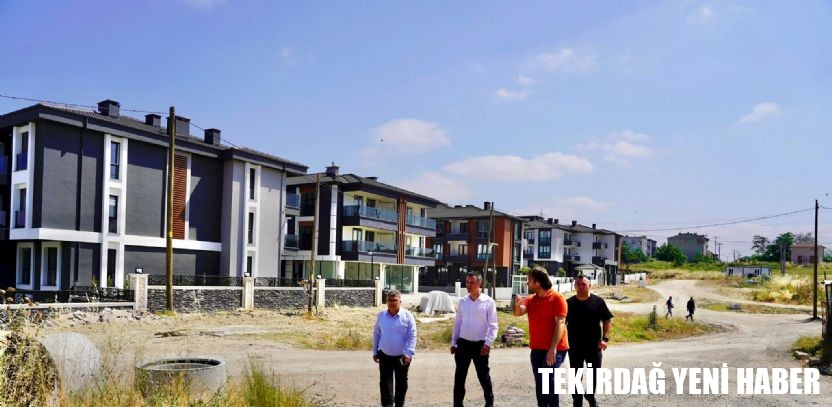 Başkan Sarıkurt, Rumeli Mahallesi`ndeki Çalışmaları İnceledi
