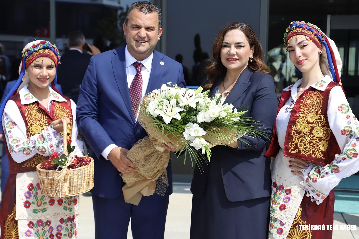 Başkan Volkan Nallar’dan Dr. Candan Yüceer’e Kiraz Festivali Daveti
