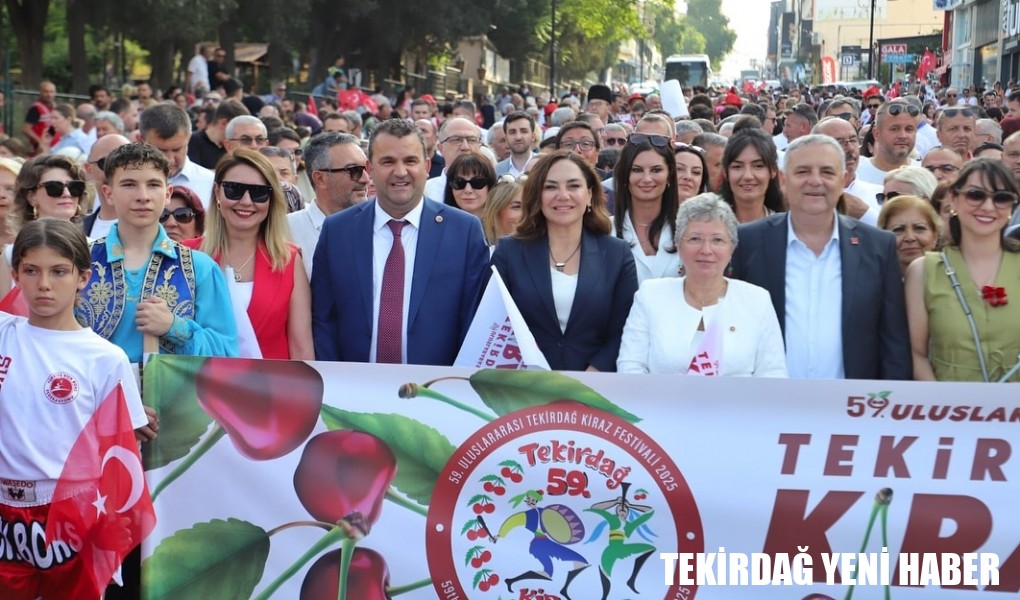 CANDAN BAŞKAN 59. KİRAZ FESTİVALİ’NİN AÇILIŞINA KATILDI