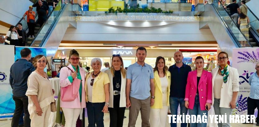Çorlu Belediyesi Lavanta Kadın Eğitim Merkezi`nden Göz Kamaştıran Sergi