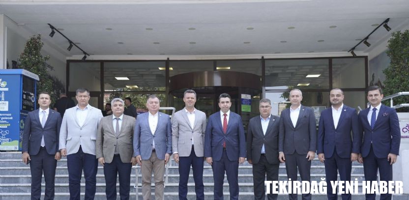 Çorlu Kaymakamı Murat Eren`den Çorlu Belediyesine Veda Ziyareti