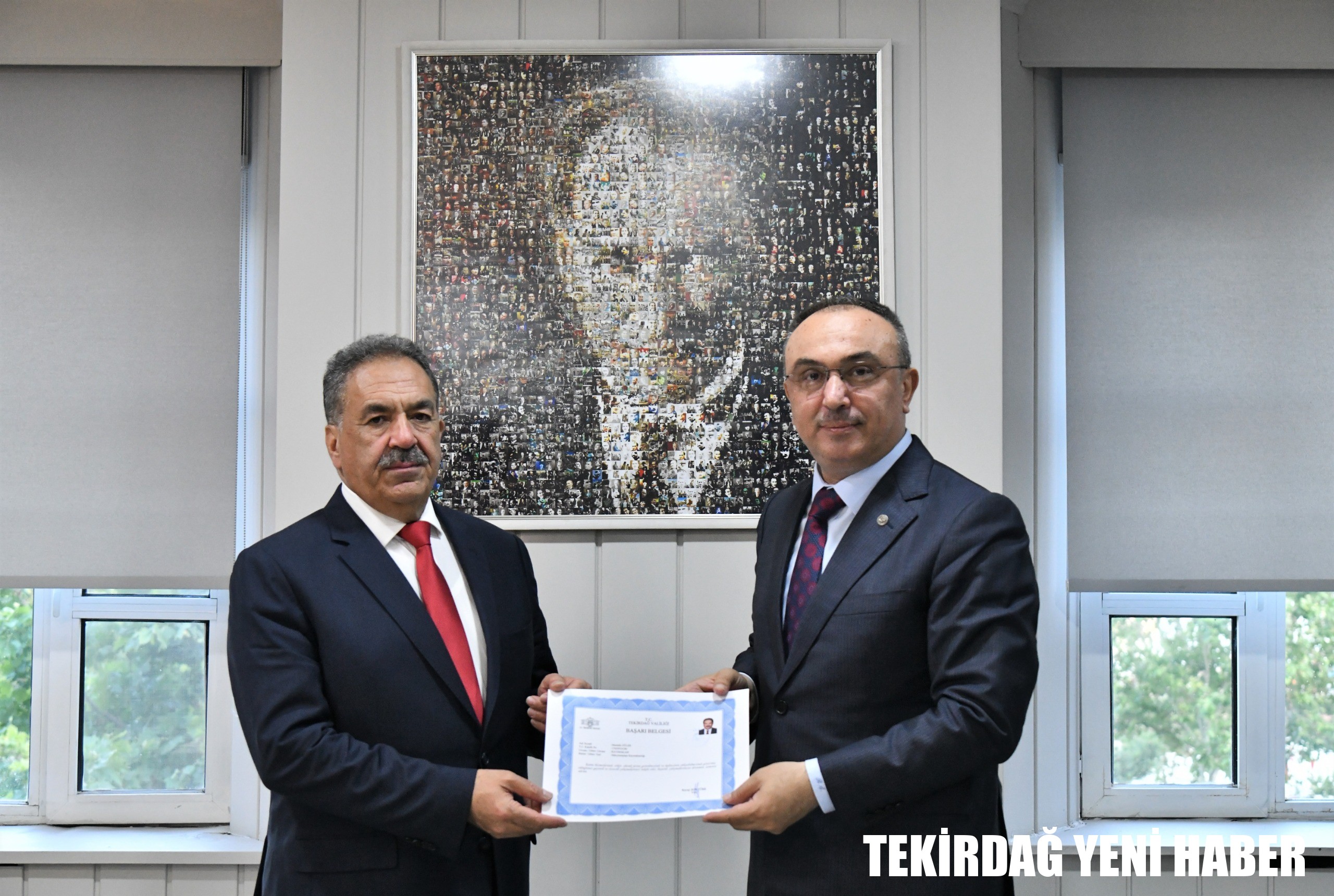 Görev Yeri Değişen Kaymakamlara Veda Programı Düzenlendi