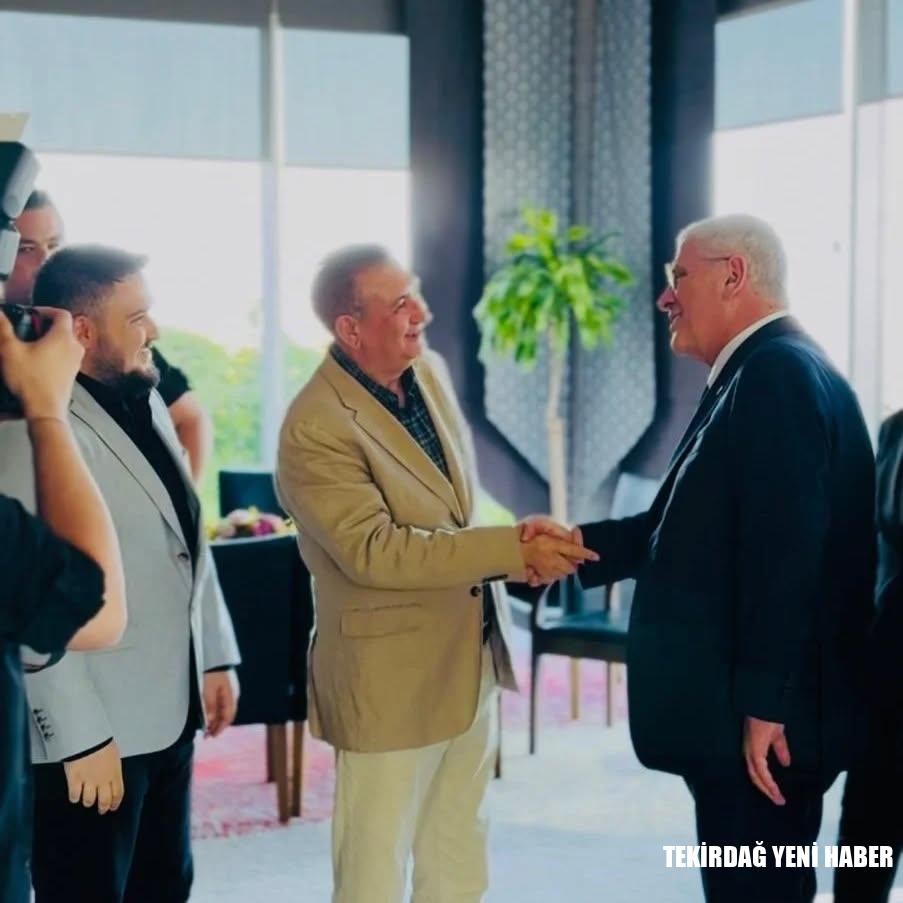 İYİ Parti Genel Başkanı Müsavat Dervişoğlu Ramada by Wyndham Tekirdağ’da Ağırlandı