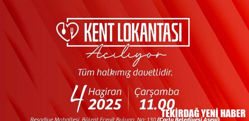 “Kent Lokantası” Açılıyor
