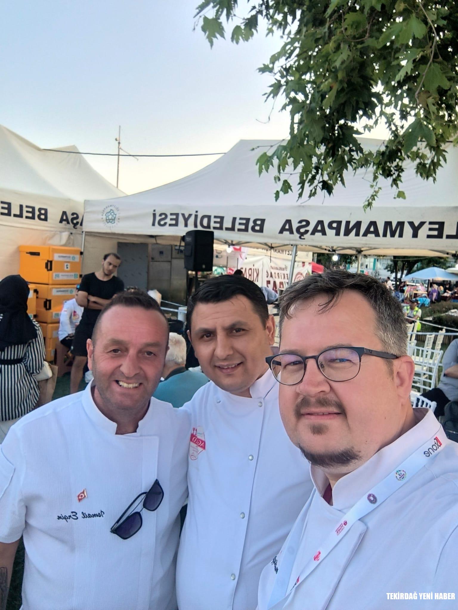 Tekirdağ Kiraz Festivali’nde Gastronomi Şöleni: Mezun Şefler Jürideydi