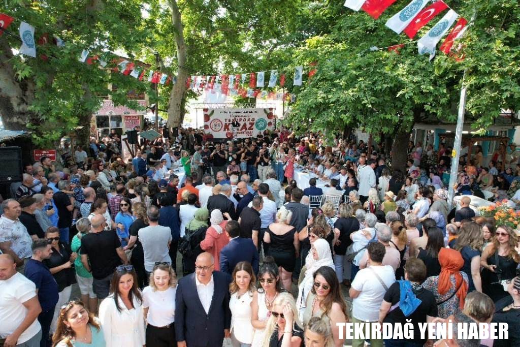 Tekirdağ Kiraz Festivali’nin Doğduğu Topraklarda Görkemli Açılış
