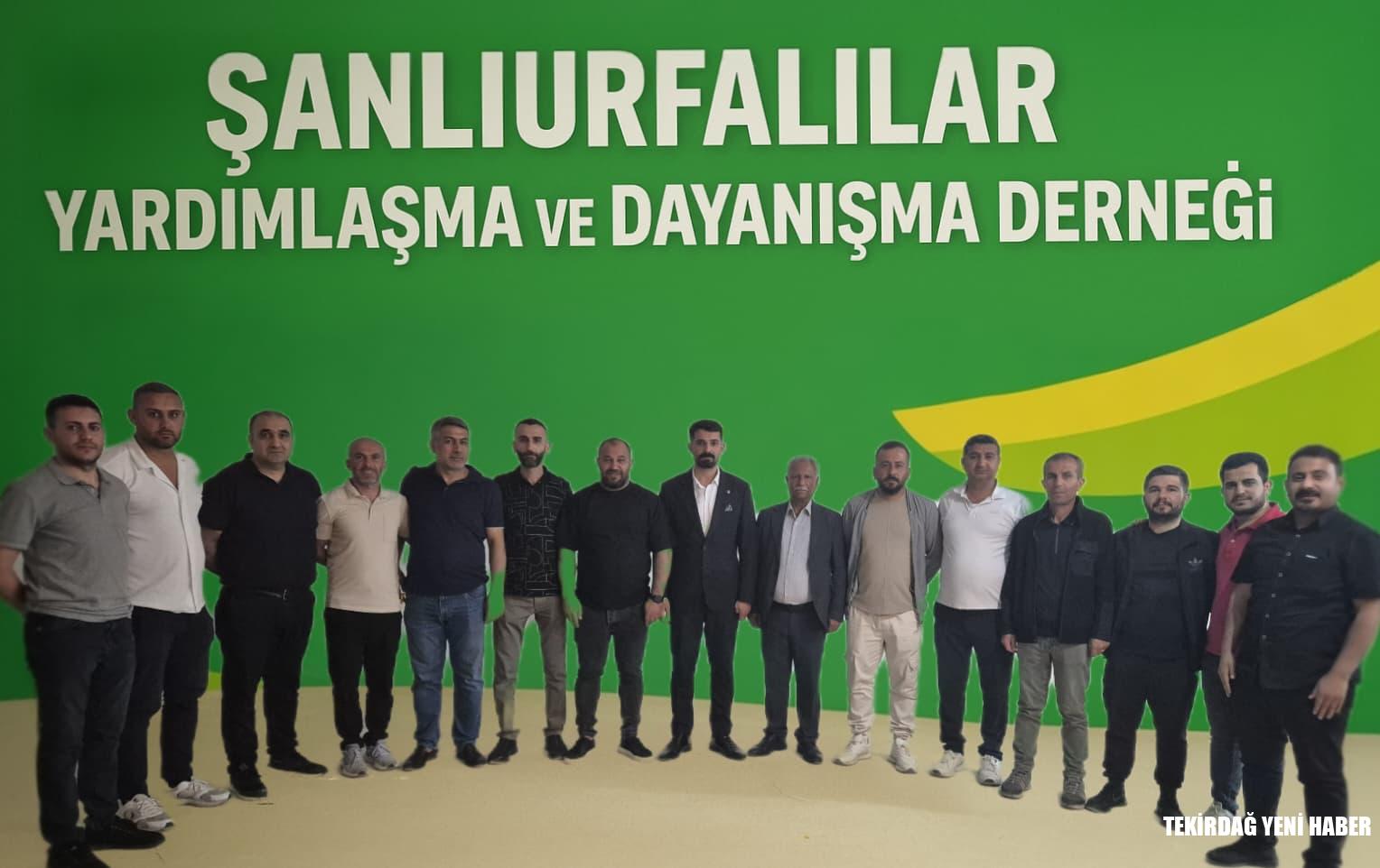 Tekirdağ’da Şanlıurfalılar Derneği’nde yeni başkan Mehmet Bedlek oldu
