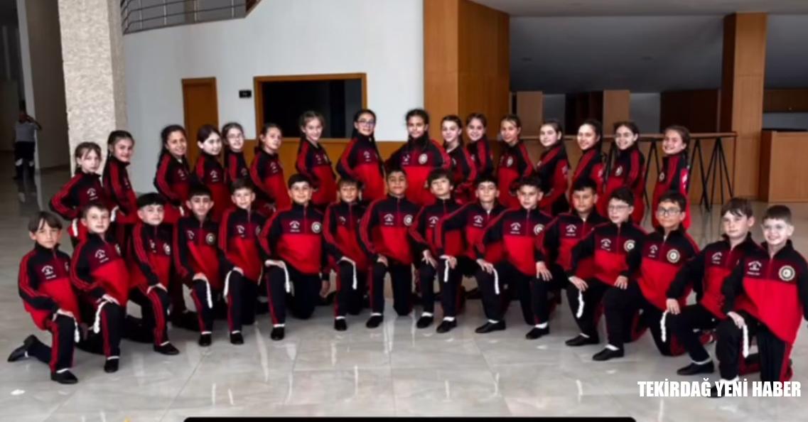 TEKİRDAĞ’IN YILDIZLARI TÜRKİYE DÖRDÜNCÜSÜ OLDU