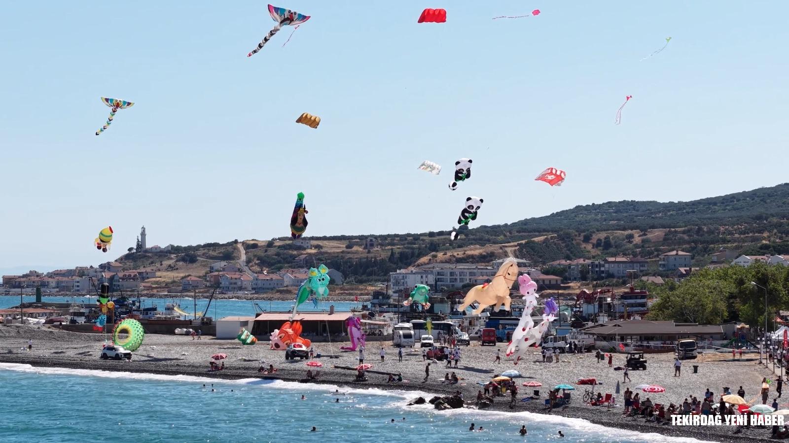 3. TRAKYA UÇURTMA FESTİVALİ COŞKUYLA GERÇEKLEŞTİ