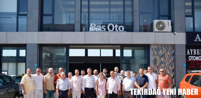 Başkan Sarıkurt Nazlıgül Oto Center Esnafını Ziyaret Etti