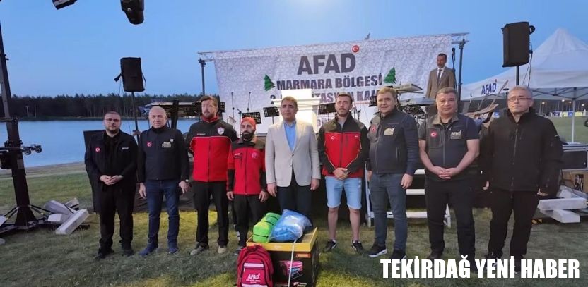 Çorlu AKE, AFAD 2025 Marmara Bölgesi 2. Akreditasyon Kampı´na Katıldı