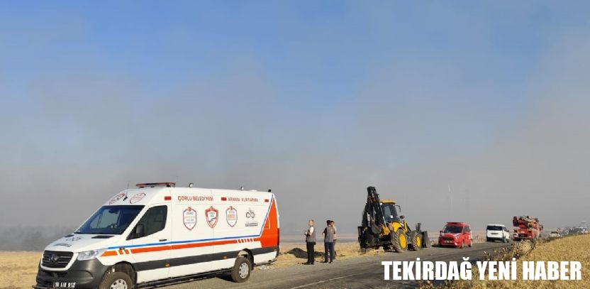 Çorlu Belediyesinden Silivri´deki Orman Yangınına Acil Destek