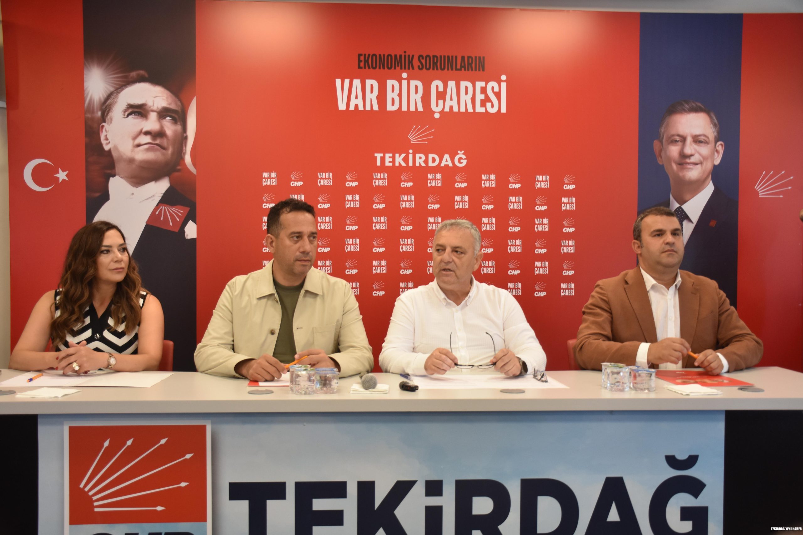 Cumhuriyet Halk Partisi Tekirdağ İl Başkanlığı ses yükseltti.