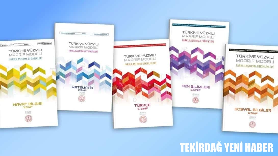 Farklılaştırma Etkinlikleri Öğretmen Kılavuz Kitapları Yayımlandı