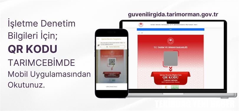 GIDA İŞLETMELERİNDE KAREKOD UYGULAMASI BAŞLADI