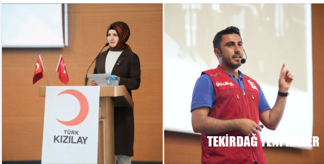 Kızılay Tekirdağ Şubesi’nden İklim Değişikliği ve Afet Bilinci Eğitimi
