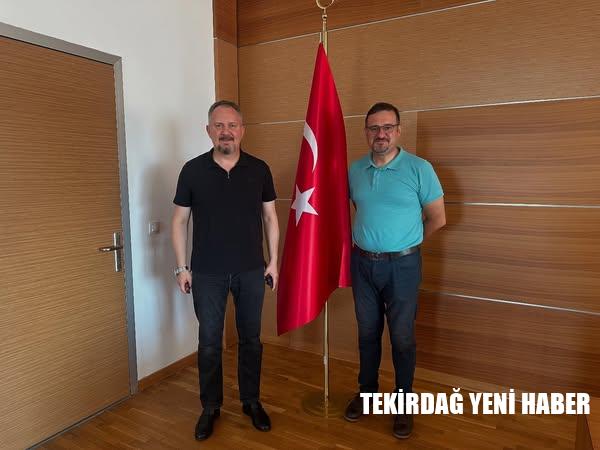 Milletvekili Mestan Özcan’dan Prof. Dr. İlker Yıldırım’a Nezaket Ziyareti