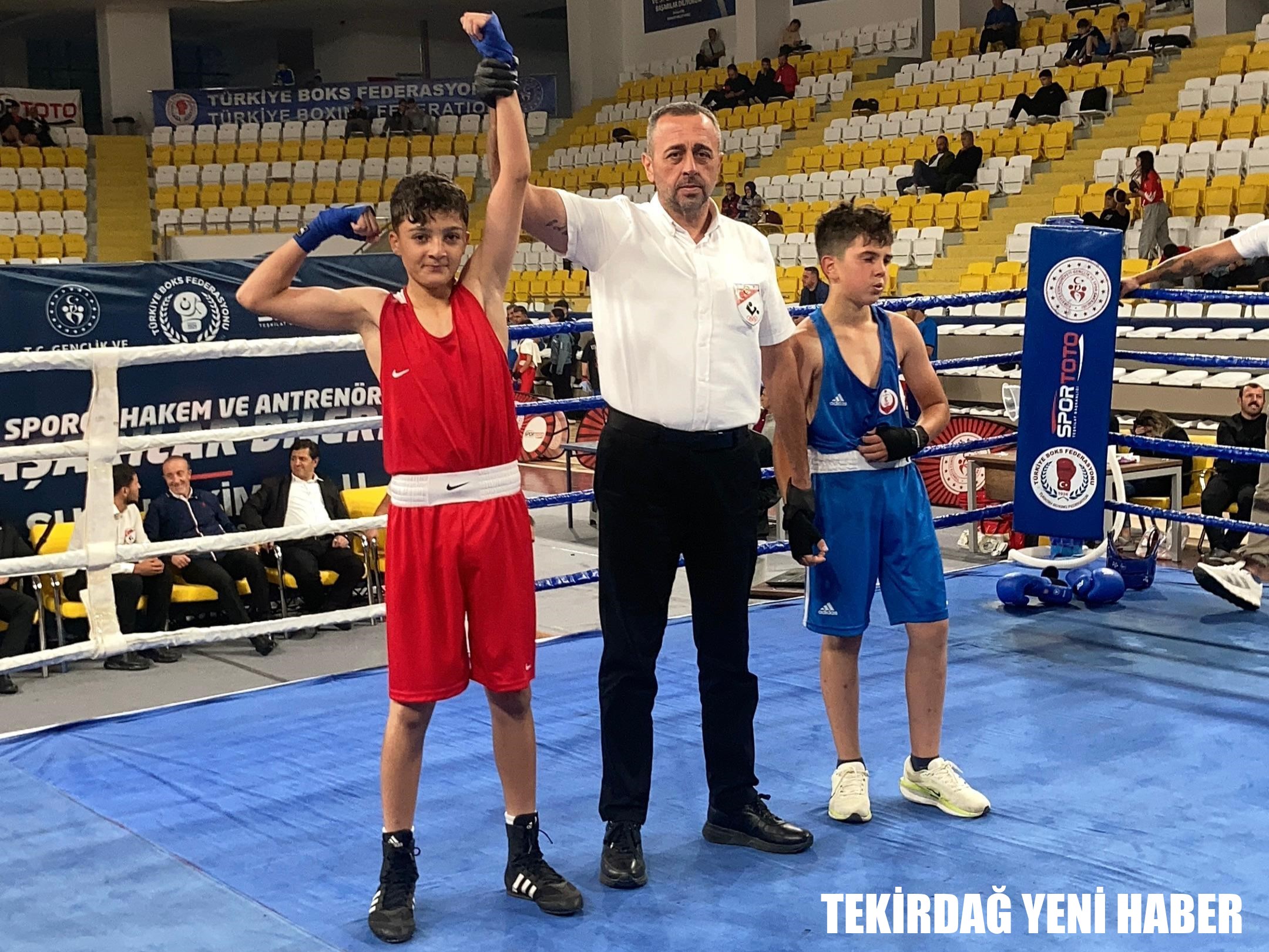 Süleymanpaşalı Genç Boksör Türkiye İkincisi Oldu