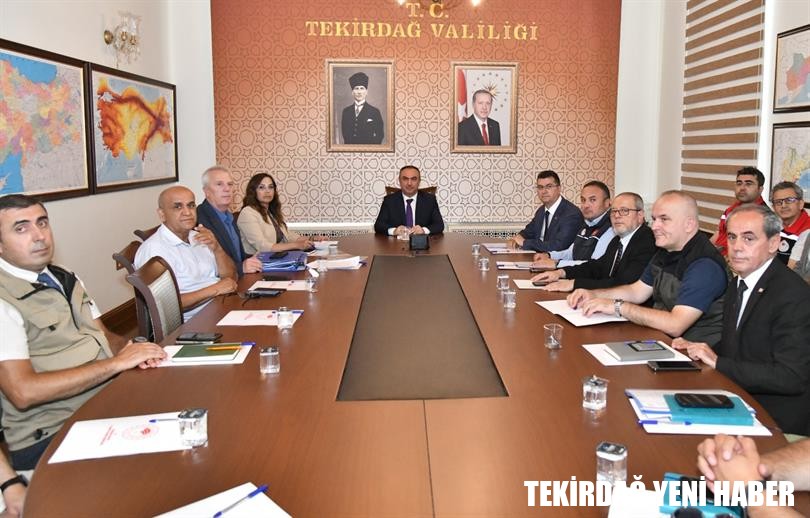 Tarımsal Kuraklık İl Kriz Merkezi Toplantısı Yapıldı