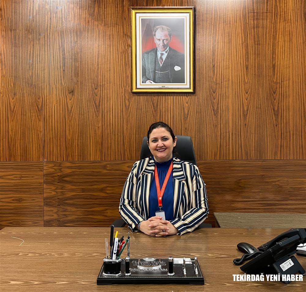 Tekirdağ Şehir Hastanesi’nde Görev Değişikliği | Yasemin Keskin Devlet Hastanesi’ne Atandı