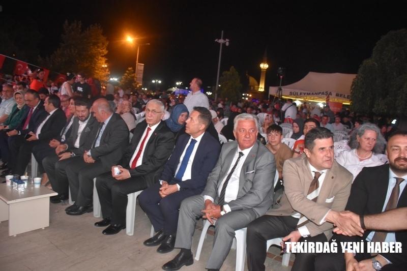 Tekirdağ’da 15 Temmuz Ruhu Meydana Taştı