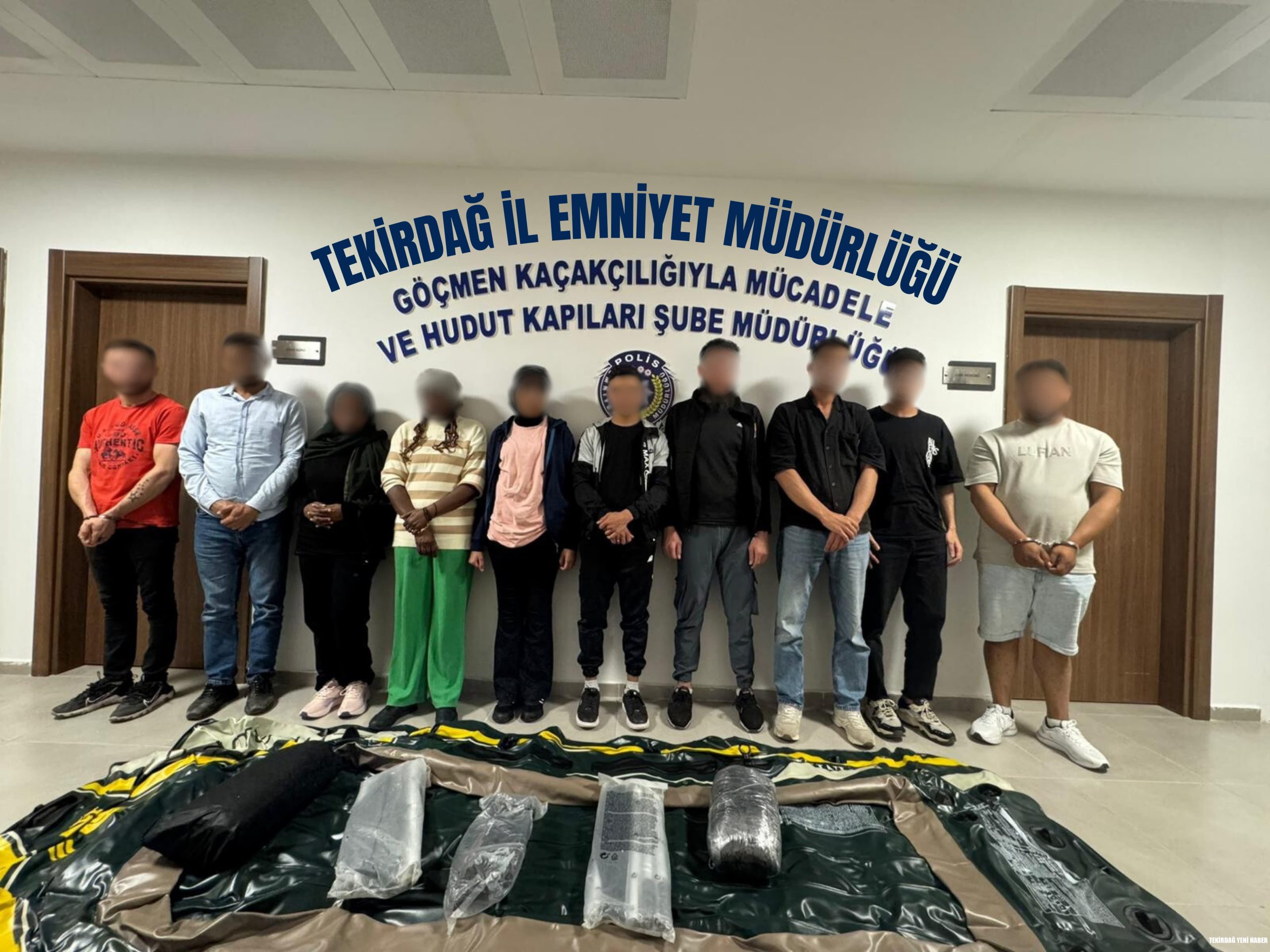 Tekirdağ’da Göçmen Kaçakçılarına Darbe: 2 Kişi Tutuklandı