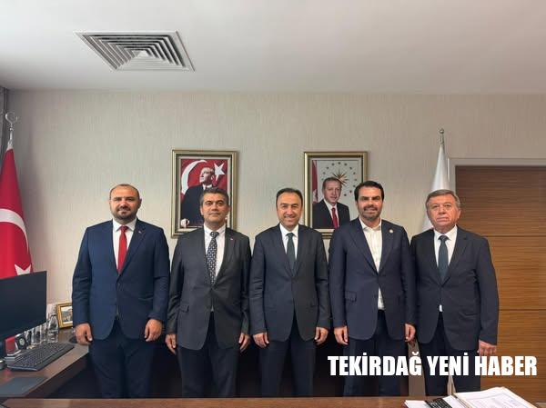 Tekirdağ’da Sanayi Sitesi İçin Önemli Görüşme: AK Parti Heyetinden Ankara Ziyareti