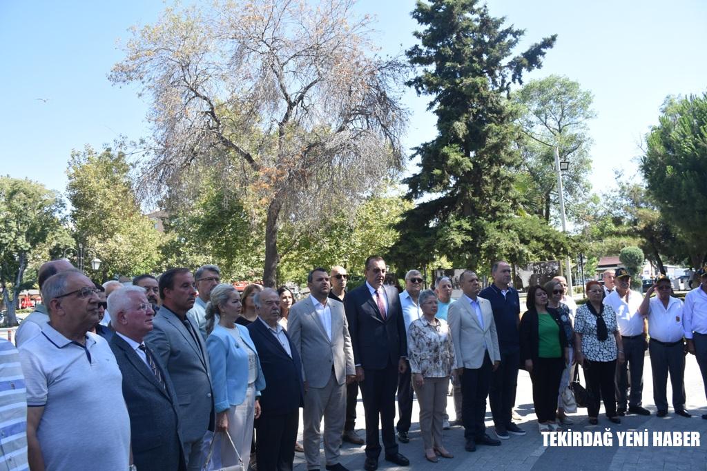 TEKİRDAĞ’IN BULGAR İŞGALİNDEN KURTULUŞUNUN 112. YILDÖNÜMÜ KUTLANDI