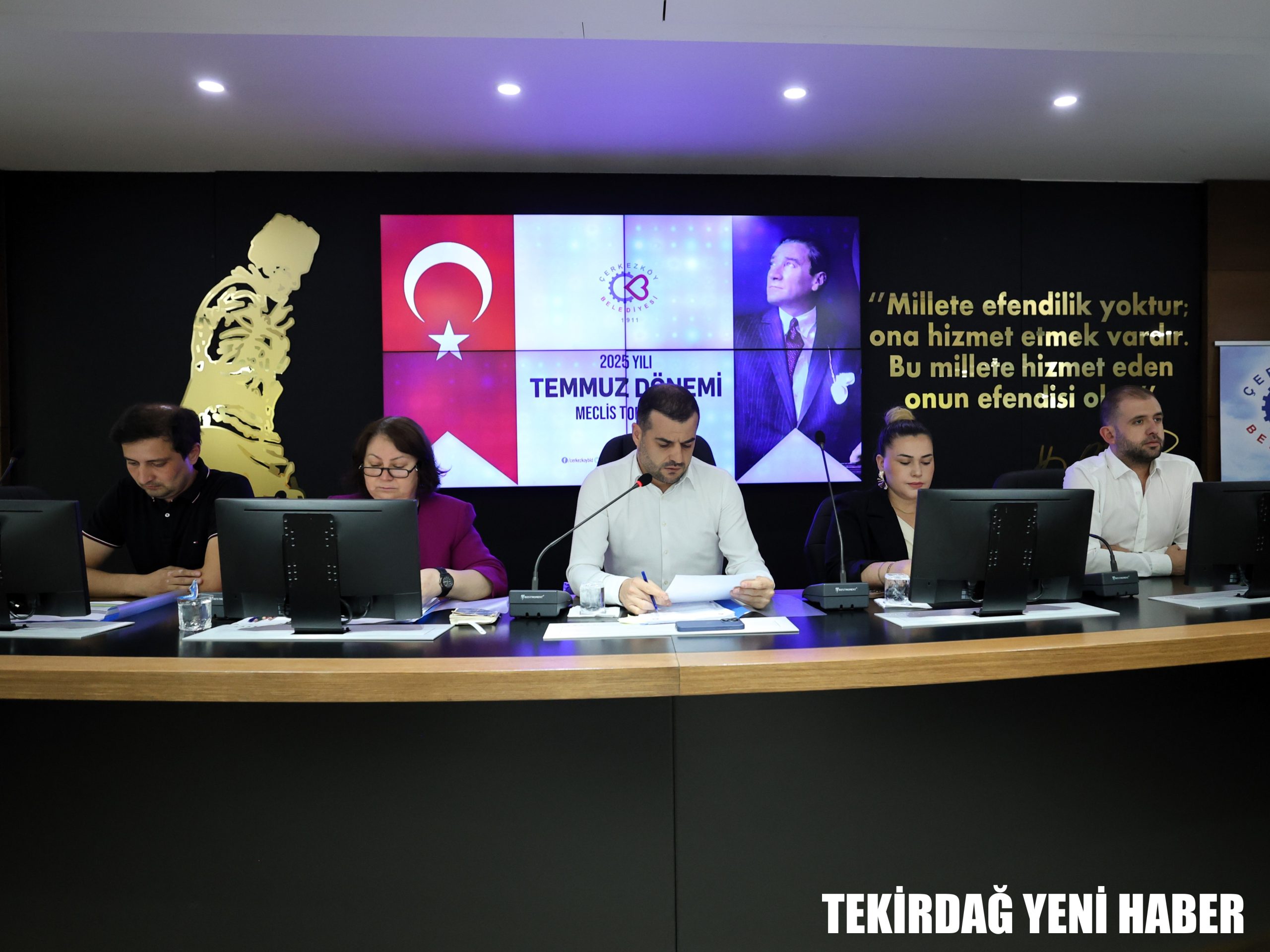 TEMMUZ AYI MECLİS TOPLANTISININ İLK OTURUMU YAPILDI