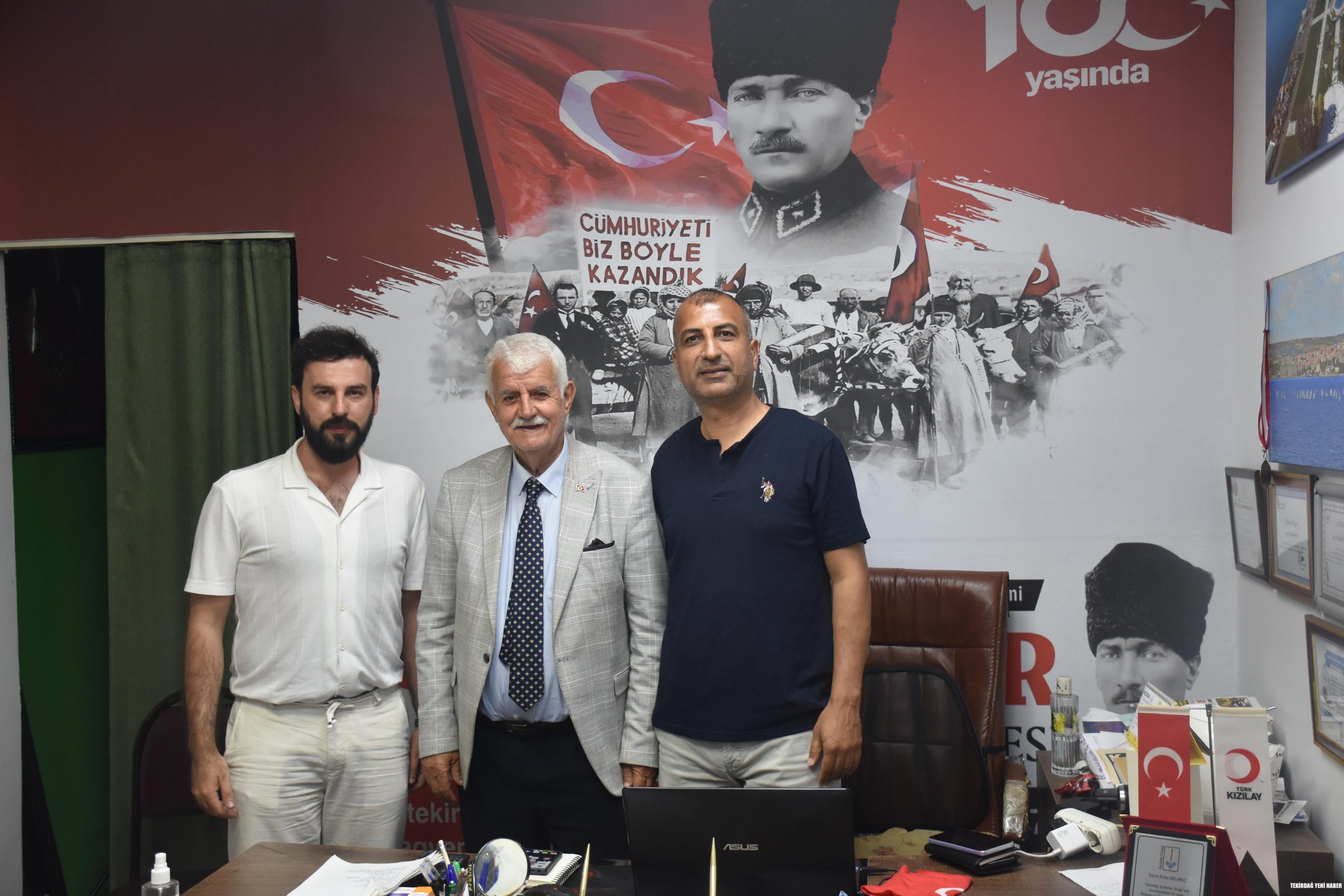 TRAKYA GAZETESİ’NDEN GAZETEMİZE NAZİK ZİYARET