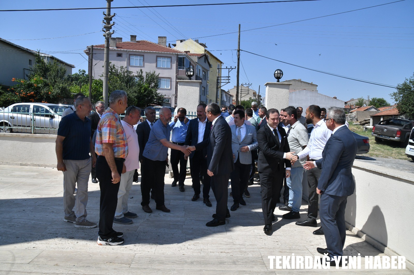 Vali Soytürk Hayrabolu’da İlkokul Temel Atma Törenine Katıldı