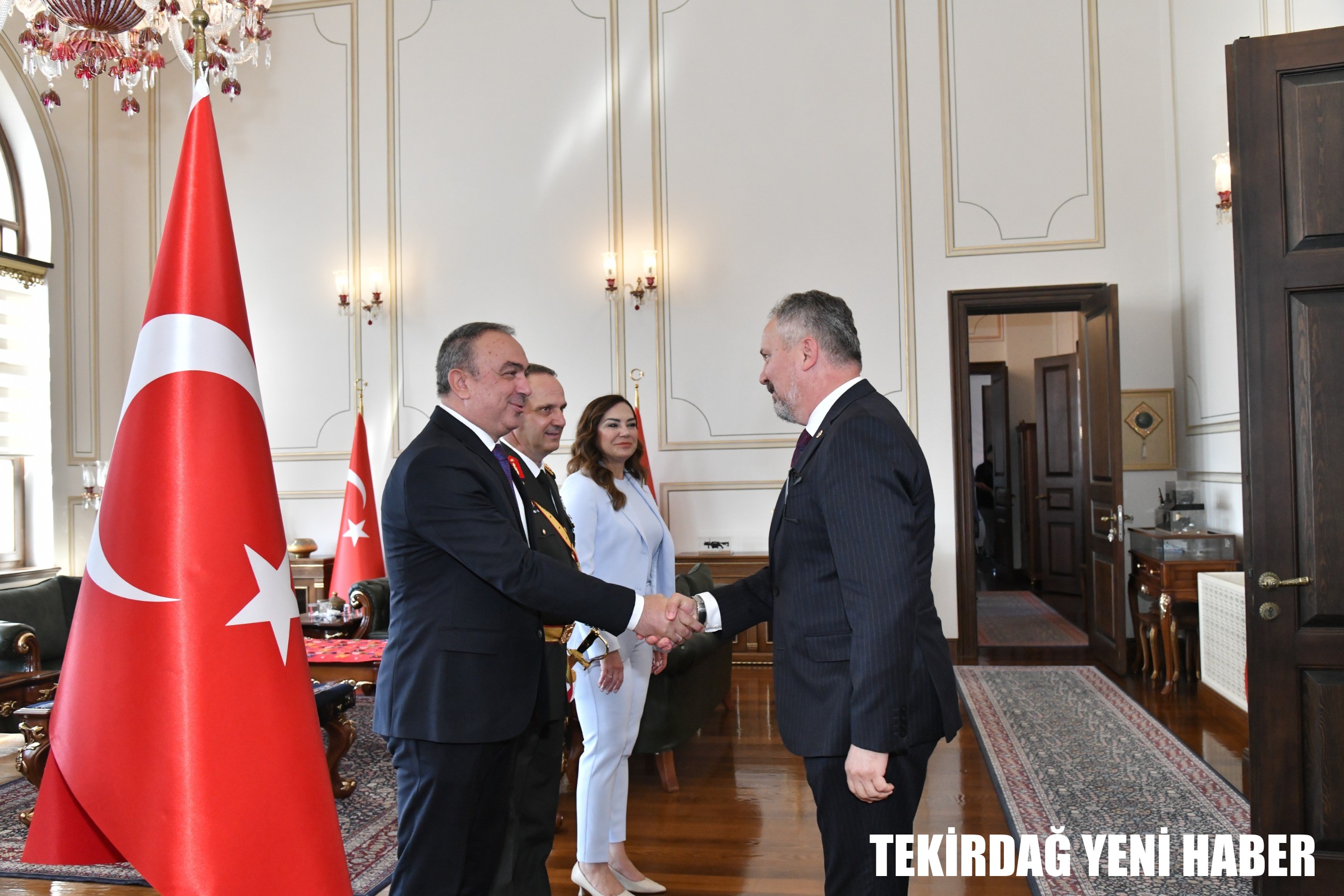 30 Ağustos Zafer Bayramı Tebrikat Töreni Gerçekleştirildi