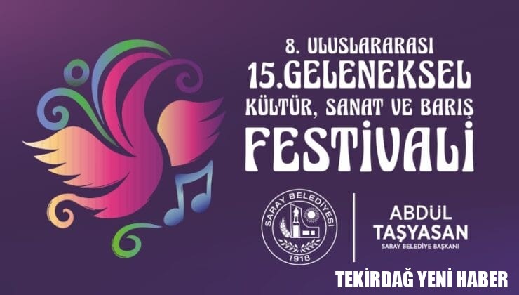 8.uluslararası 15. geleneksel kültür ve sanat festivali başlıyor