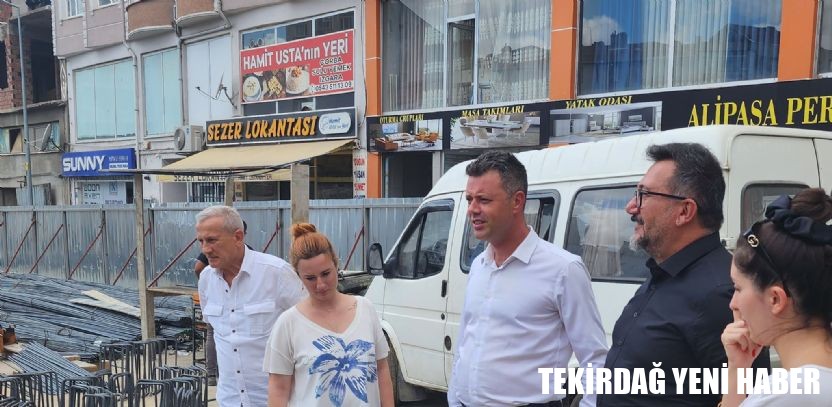 Başkan Sarıkurt, Kemalettin Mahallesi Otopark İnşaatını İnceledi