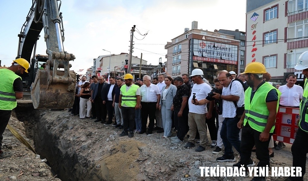 BÜYÜKŞEHİR VE TESKİ’DEN KAPAKLI’YA DEV ALTYAPI YATIRIMI