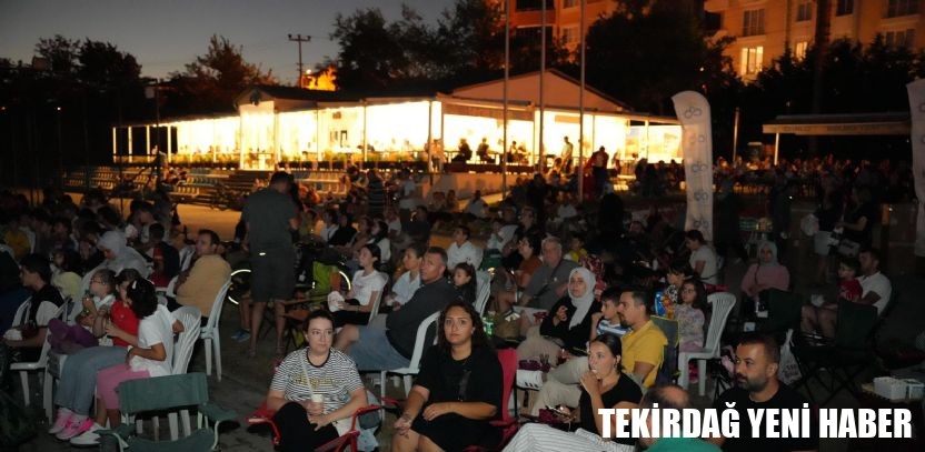 Çorlu`da Açık Hava Sinema Günler Devam Ediyor