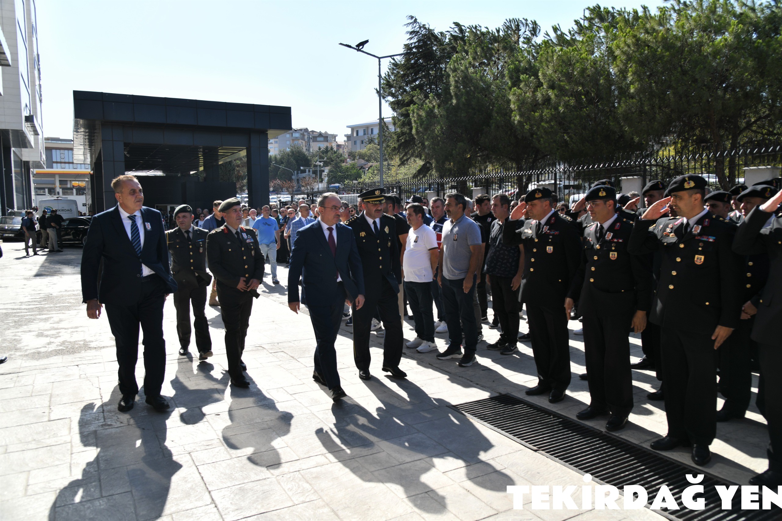Gazi Serdar Çetkin İçin İl Emniyet Müdürlüğünde Tören Düzenlendi