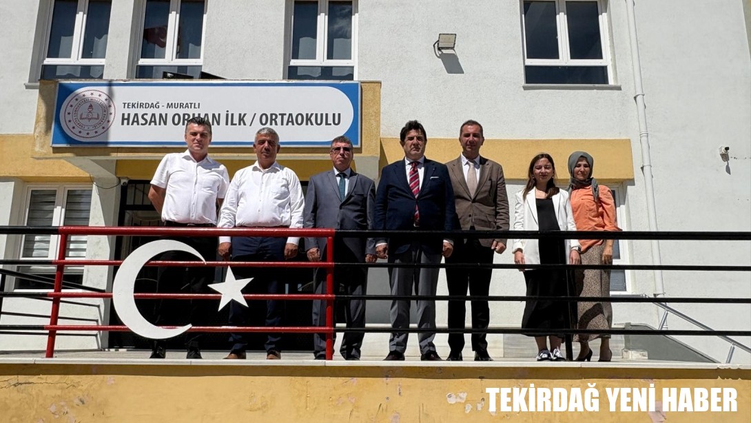 İl Milli Eğitim Müdürü Dr. Aziz Yeniyol, Muratlı’da Okulları Ziyaret Etti