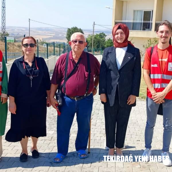 Kızılay Tekirdağ Şubesinden Huzurevinde Anlamlı Ziyaret