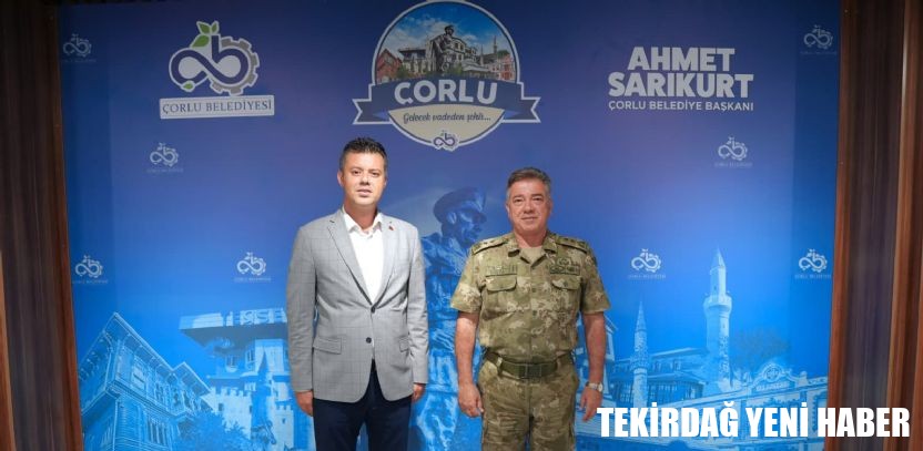 Komutanlar Alper ve Atak`tan Başkan Sarıkurt`a Veda Ziyareti