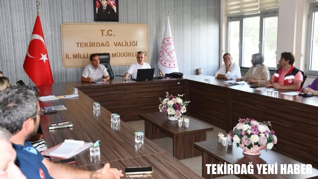 Okul Dışı Öğrenme Ortamları Koordinasyon Toplantısı Yapıldı
