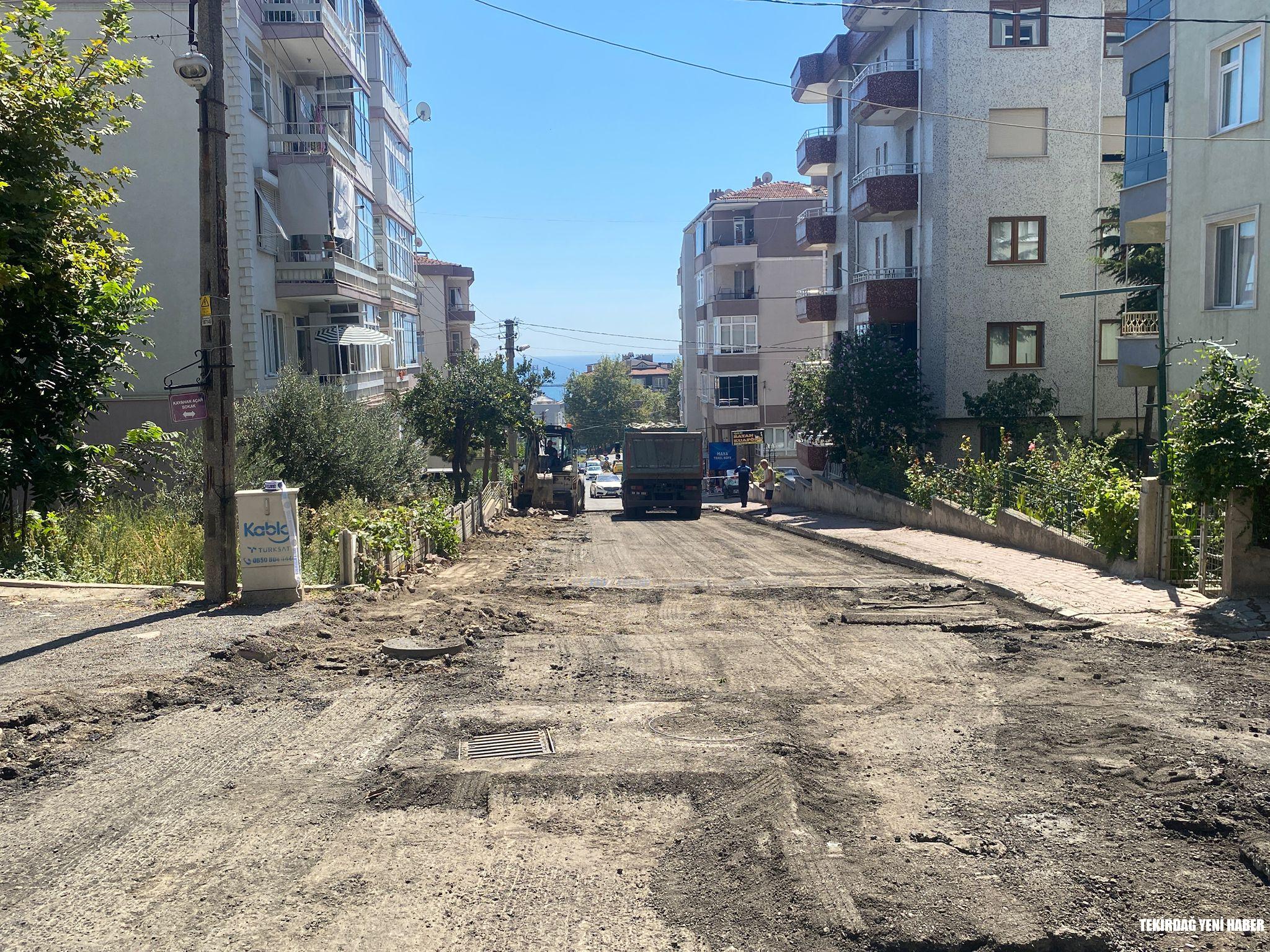 SÜLEYMANPAŞA’DA ASFALT SEZONU COŞKUYLA BAŞLADI!